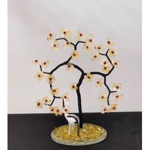 Сакура из цитрина - дерево счастья