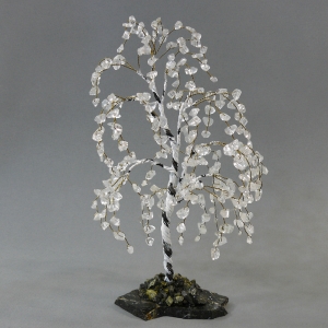 Береза из горного хрусталя - дерево счастья