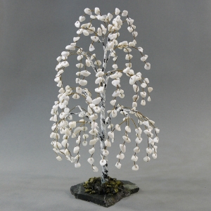 Береза из агата - дерево счастья