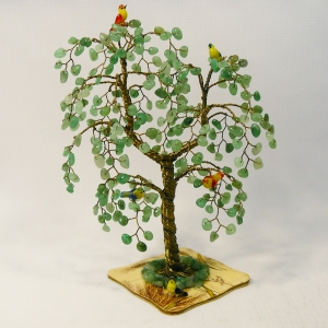 Поющее дерево из авантюрина - дерево счастья