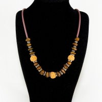 Бусы - Регина - из янтаря - 48 см