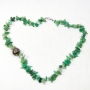 Ожерелье -Каскад- из авантюрина - 60 см